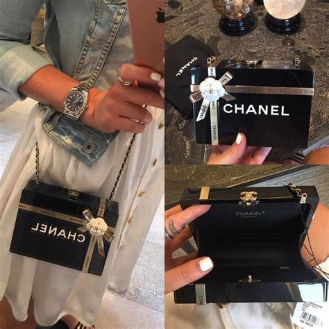 chanel box bag clutch|Chanel clutch bag price.